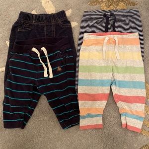 Boys 3-6 month pants (Gap & Carter’s) Lot of 4